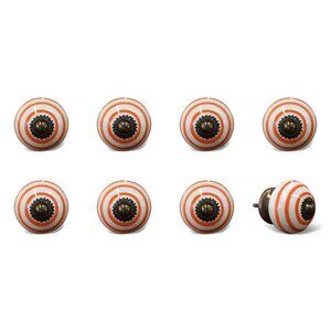 Knob-It Home Decor Classic Cabinet & Drawer Knobs | 8-Piece | K4002